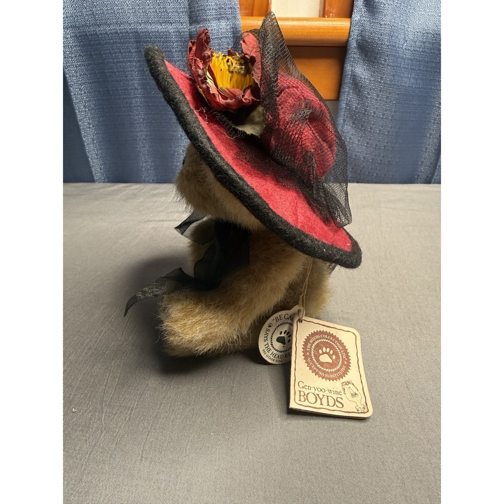 9" Boyds Bear Chelci Robear # 900217 Velvet Hat - Picture 6 of 8